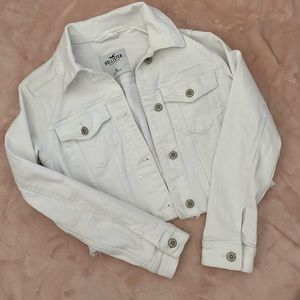 Hollister Cropped Denim Jacket